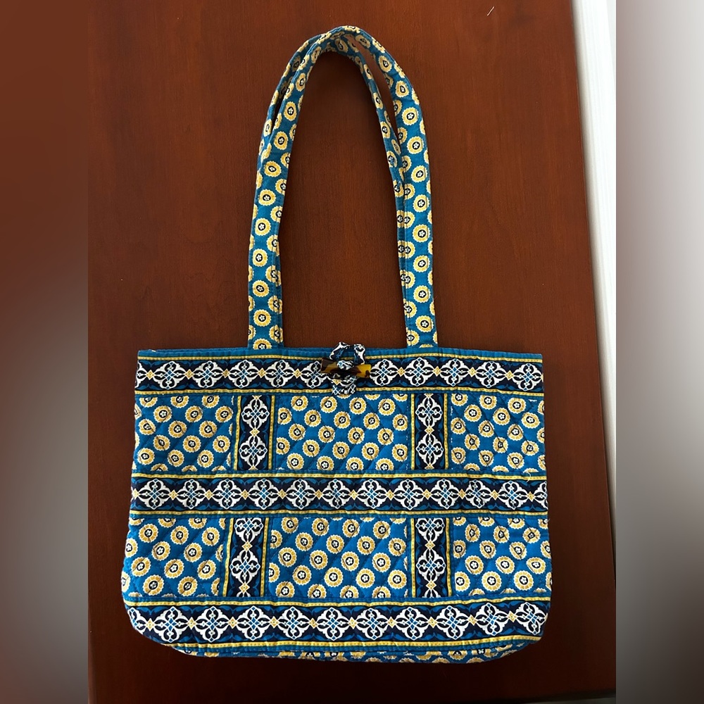 Vera Bradley Riviera Blue Toggle Bag